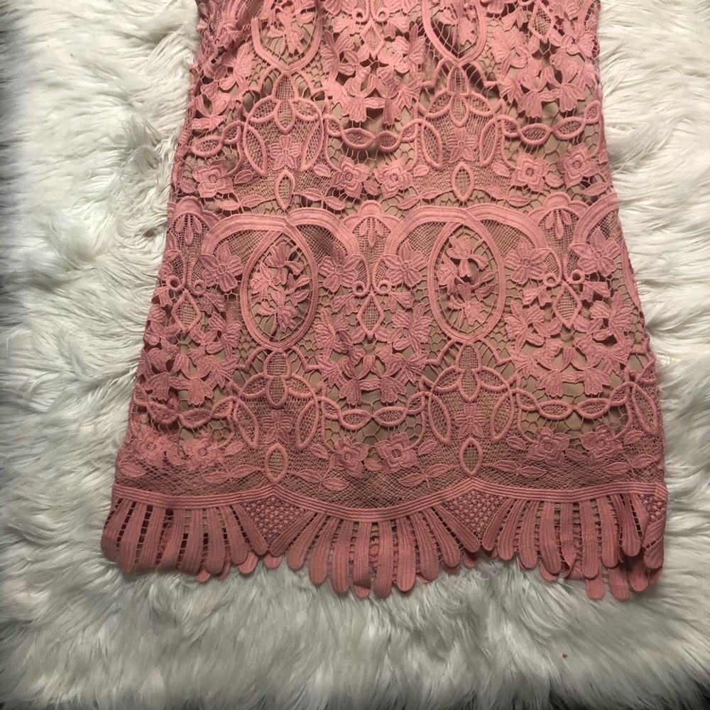 Revolve lovers + friends lace caspian shift dress size medium - Picture 4 of 5